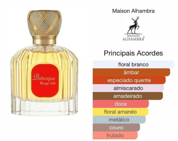 Maison Alhambra Rouge Baroque 540 - Imagem 2