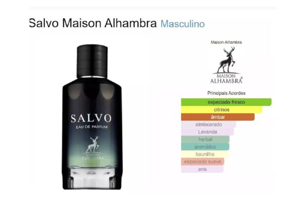 Maison Alhambra Salvo Eau de Parfum - Imagem 2